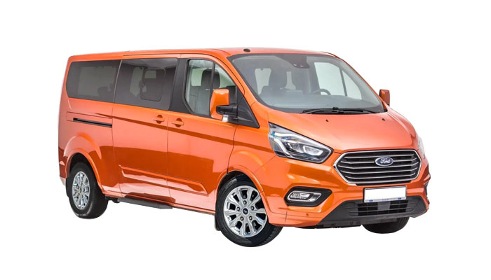 Ford Tourneo Custom Titanium (diesel) minibus hire Newport